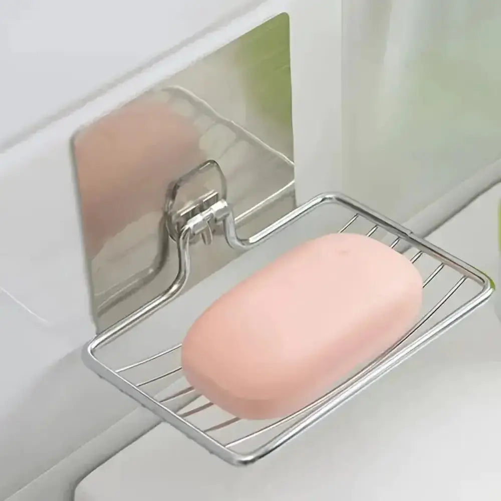 Stainless Steel Self Adhesive Wall Mount Soap Dish Holder