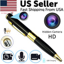 Pen Camera Cam Mini Hidden Pocket Audio Video Recorder DVR Security 1080P HD USA