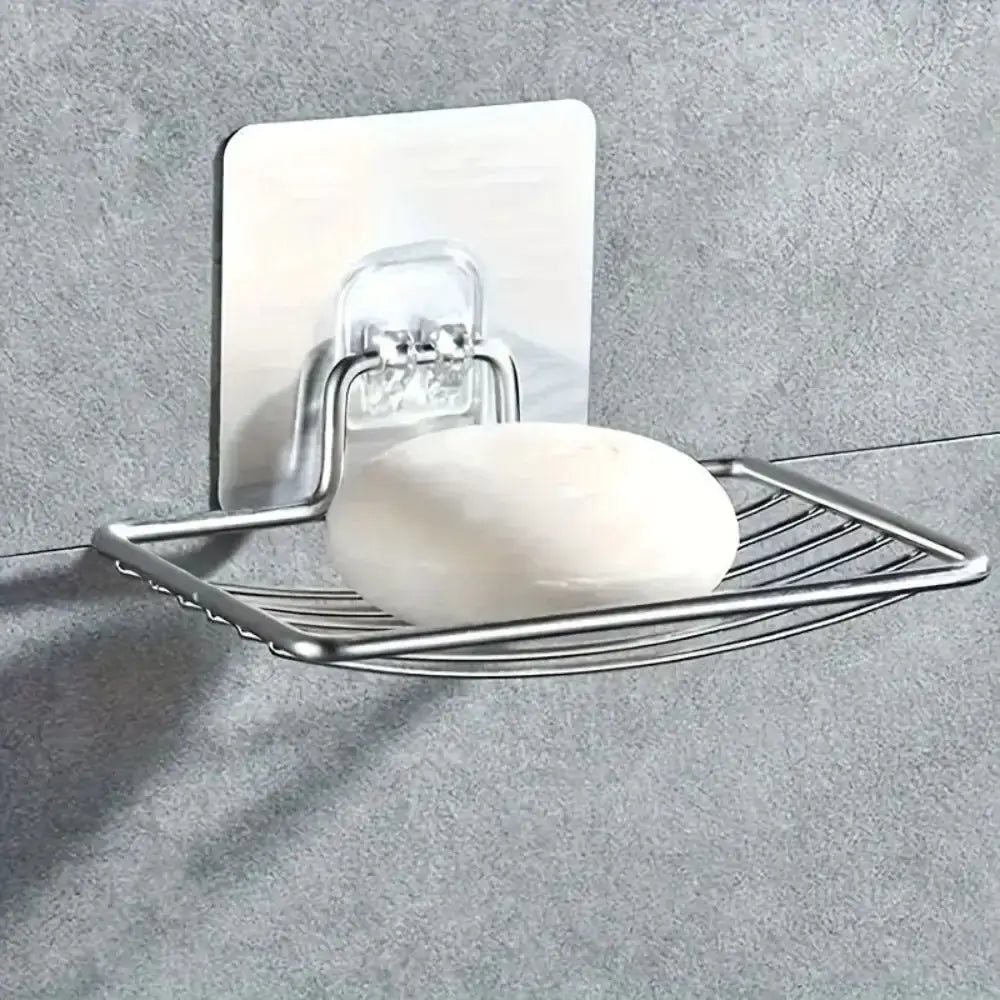 Stainless Steel Self Adhesive Wall Mount Soap Dish Holder