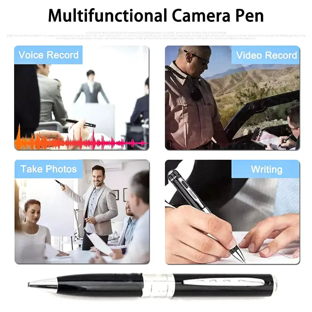 Pen Camera Cam Mini Hidden Pocket Audio Video Recorder
