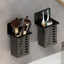 1pc Modern Wall-Mounted Bathroom Organizer