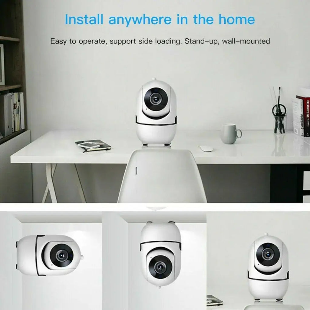 Indoor Home Security Camera Night Vision Baby Pet Monitor