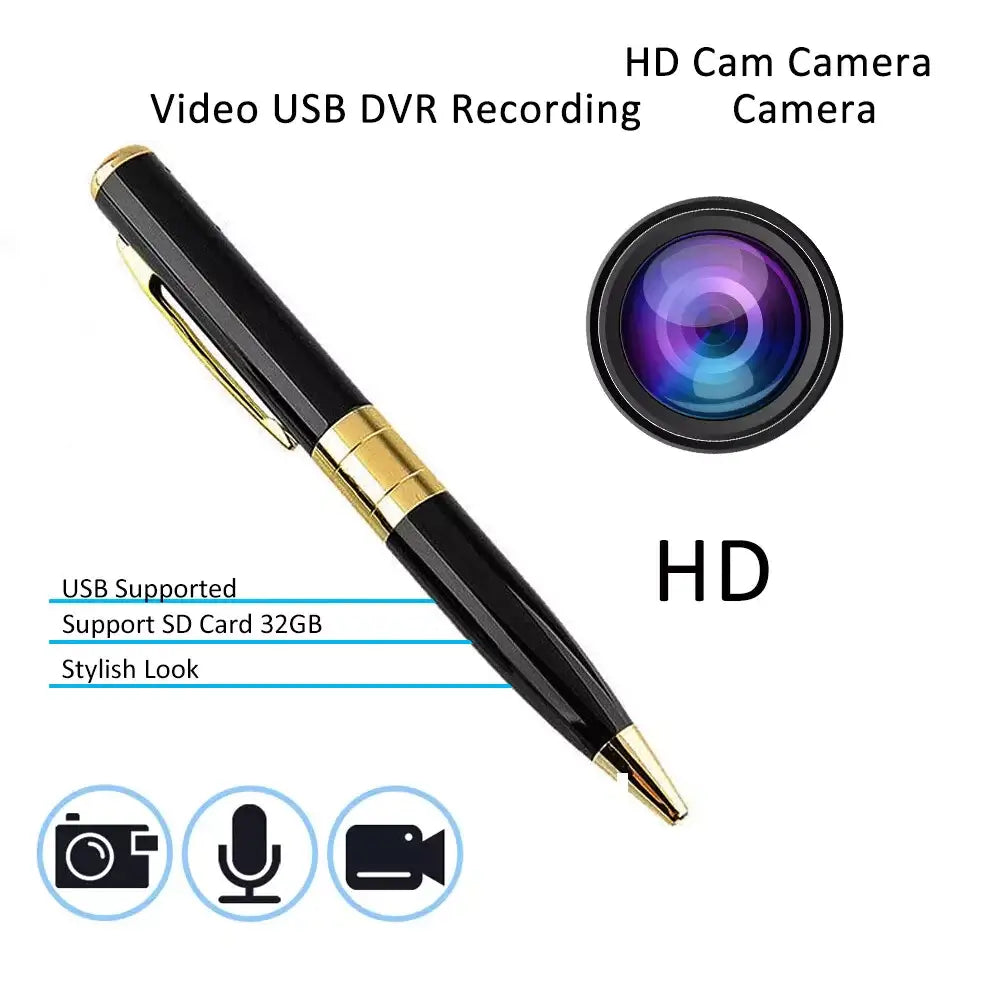 Pen Camera Cam Mini Hidden Pocket Audio Video Recorder